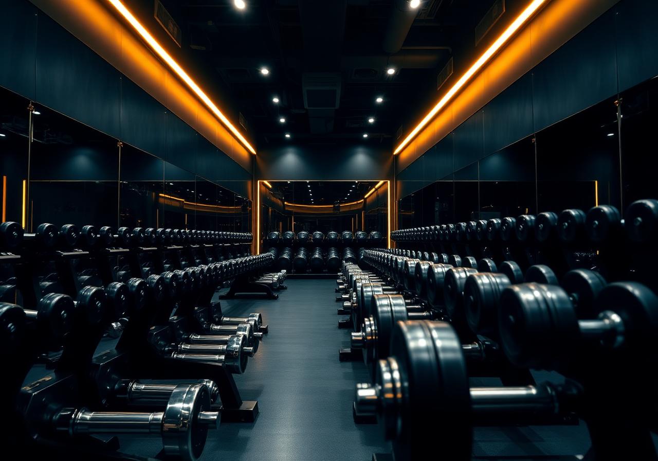 MS Fitness Hub Interior